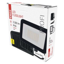 LED reflektor INOVO 30 W, šedý, neutrální bílá