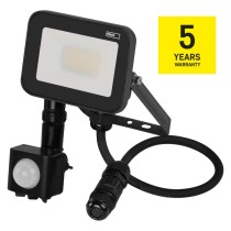 LED reflektor INOVO s pohybovým čidlem, 10 W, šedý, neutrální bílá