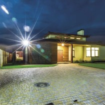 LED reflektor INOVO s pohybovým čidlem, 10 W, šedý, neutrální bílá