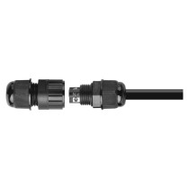 LED reflektor INOVO s pohybovým čidlem, 10 W, šedý, neutrální bílá