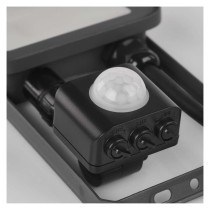 LED reflektor INOVO s pohybovým čidlem, 10 W, šedý, neutrální bílá