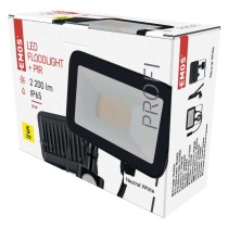 LED reflektor INOVO s pohybovým čidlem, 20 W, šedý, neutrální bílá
