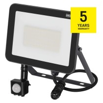 LED reflektor INOVO s pohybovým čidlem, 50 W, šedý, neutrální bílá