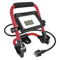 LED reflektor ELION 20W, rot-schwarz, IP65, 3000 lm, neutralweiß