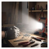 LED reflektor ELION 20W, rot-schwarz, IP65, 3000 lm, neutralweiß
