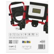 LED reflektor ELION 20W, rot-schwarz, IP65, 3000 lm, neutralweiß