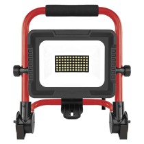 LED reflektor ELION 30W, rot-schwarz, IP65, 4800 lm, neutralweiß
