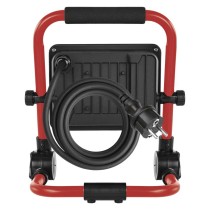 LED reflektor ELION 30W, rot-schwarz, IP65, 4800 lm, neutralweiß