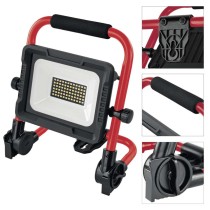 LED reflektor ELION 30W, rot-schwarz, IP65, 4800 lm, neutralweiß