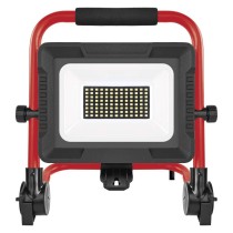 LED reflektor ELION 50W, rot-schwarz, IP65, 8000 lm, neutralweiß