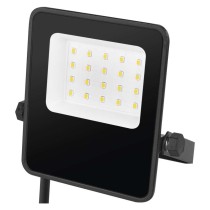 LED reflektor VISIO, 10 W, černý, neutrální bílá