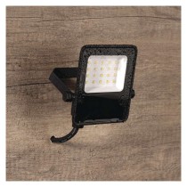 LED reflektor VISIO, 10 W, černý, neutrální bílá