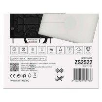 LED reflektor TAMBO, 20 W, 2000 lm, IP65, černý