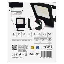 LED reflektor VISIO, 20 W, černý, neutrální bílá