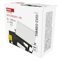 LED reflektor TAMBO EVO se senzorem pohybu, 10 W, 1000 lm, IP65, černý