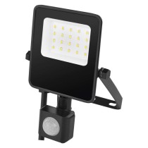 LED reflektor VISIO s pohybovým čidlem, 10 W, černý, neutrální bílá