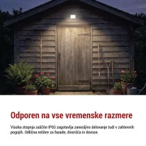 LED reflektor TAMBO EVO, 20 W, 2000 lm, IP65, črna