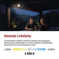LED-Fluter TAMBO EVO, 20 W, 2000 lm, IP65, schwarz