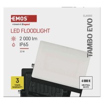 LED reflektor TAMBO EVO, 20 W, 2000 lm, IP65, černý