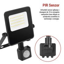 LED reflektor VISIO s senzorjem 20 W