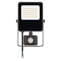 LED reflektor VISIO s pohybovým čidlem, 30 W, černý, neutrální bílá