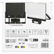 LED reflektor TAMBO EVO se senzorem pohybu, 50 W, 5000 lm, IP65, černý