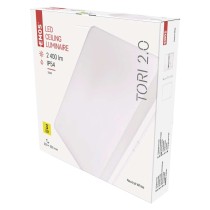 LED Deckenleuchte TORI, eckig, weiss 24W neutralweiss, IP54