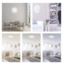 LED Deckenleuchte EXCLUSIVE, rund, 24W, dimmbar, warm/neut./kaltweiß