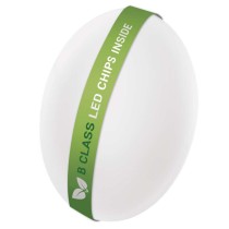 LED přisazené svítidlo TIVI, B CLASS, kruhové bílé 12,5W, IP44, teplá bílá