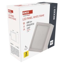 LED přisazené svítidlo NEXXO, čtvercové, bílé, 7,6W, neutrální bílá