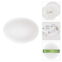 LED-Deckenleuchte TIVI, A CLASS, MW sensor, rund weiß 12,5W, IP44, Neutral Weiß