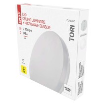 LED-Leuchte mit Bewegungsmelder TORI 33 cm, 24 W, Tageslichtweiß, IP54
