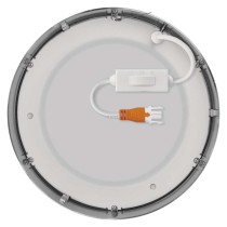 LED-Anbauleuchte NEXXO, rund, silber, 12,5W, mit Change CCT