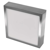 LED-Anbauleuchte NEXXO, quadratisch, silber, 12,5W, mit Change CCT