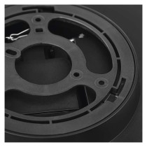 LED-Anbauleuchte DIONI rund, schwarz, 15W, mit Farbtemperatur-Änderung