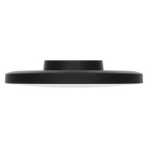LED-Anbauleuchte DIONI rund, schwarz, 18W, mit Farbtemperatur-Änderung