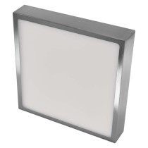 LED svítidlo NEXXO broušený nikl, 22,5 x 22,5 cm, 21 W, teplá/neutrální bílá