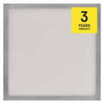 LED svítidlo NEXXO broušený nikl, 22,5 x 22,5 cm, 21 W, teplá/neutrální bílá