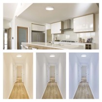 LED svítidlo NEXXO bílé, 30 cm, 28,5 W, teplá/neutrální bílá