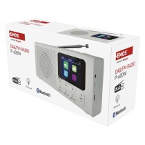 Přenosné rádio s Bluetooth, DAB / DAB+ / FM, bílé
