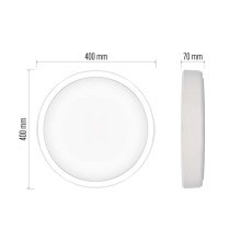 GoSmart Oprawa LED natynkowa, okrągła, 30W, RGB, ściemnialna, WiFi