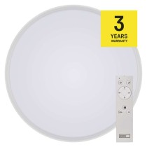 LED lámpatest LIVI 40 cm, 30 W, hideg-meleg fehér, távirányítóval szabályozható, dimmelhet