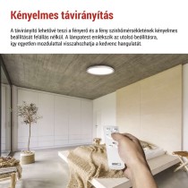 EMOS LED mennyezeti lámpa SABI 45W 2700lm dimm. állítható színhőmérséklet