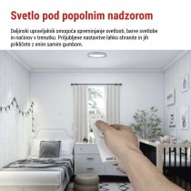 LED-svetilo ILVI za vgradnjo, okroglo, 30 W, z možnostjo zatemnitve in spreminjanja barvn