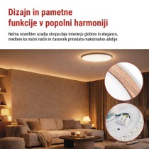 LED-svetilo ILVI za vgradnjo, okroglo, 30 W, z možnostjo zatemnitve in spreminjanja barvn