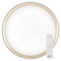 LED přisazené svítidlo ILVI, kruhové 30W, stmívání+CCT, černá+champagne