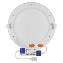 LED recessed luminaire NEXXO, round, white,  18W, warm white