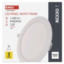 LED-Einbauleuchte NEXXO, rund, weiß, 18W, neutralweiß