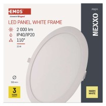 LED-Einbauleuchte NEXXO, rund, weiß, 25W, warmweiß