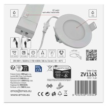 LED reflektor LORI bele barve, okrogel, 4,5W CCT